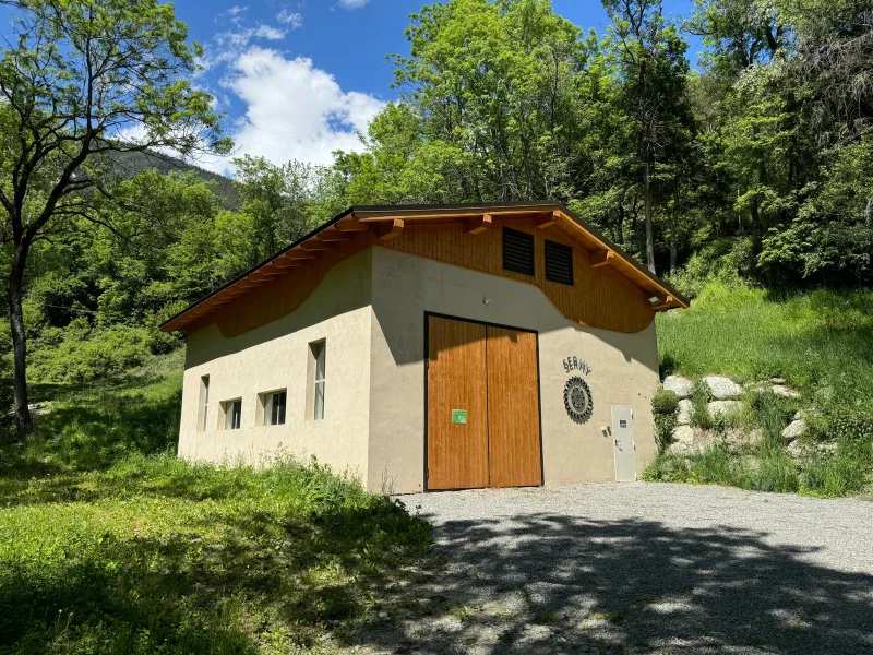 construction centrale hydroélectrique St Bernard serhy.fr producteur d'énergie hydroélectrique rhone alpes paca occitanie france