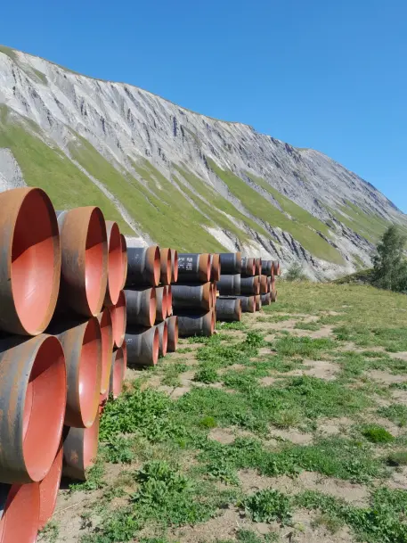 construction site hydroélectrique serhy.fr producteur d'énergie hydroélectrique paca rhones alpes occitanie